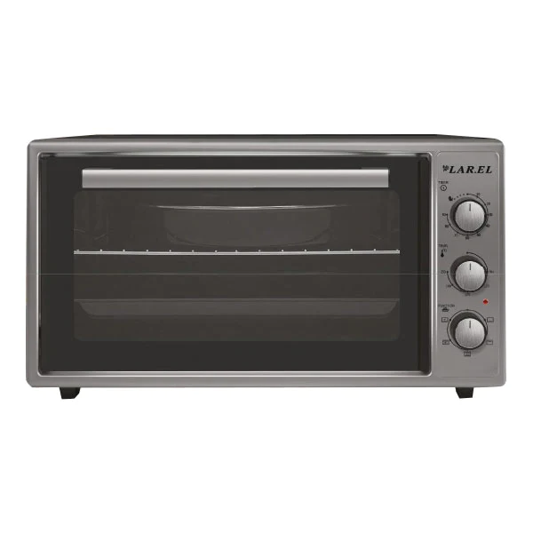 Forno Ventilato 45 Litri Potenza 1500 W Colore Nero Smaltato + Teglie in omaggio