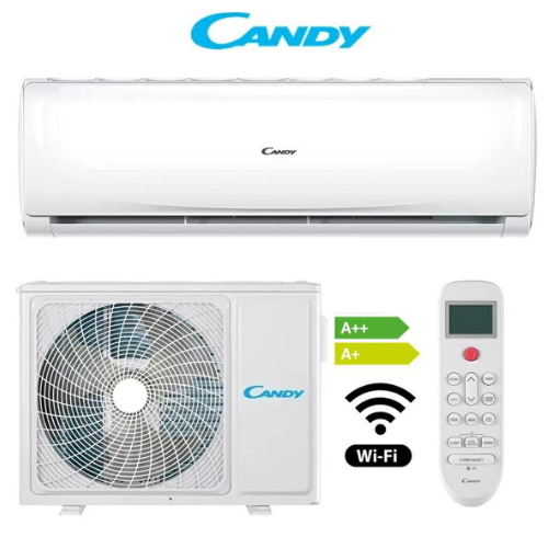 Climatizzatore Condizionatore Candy Pura 18000 Btu Inverter Wifi Incluso R32 A++/A+ CY18TA